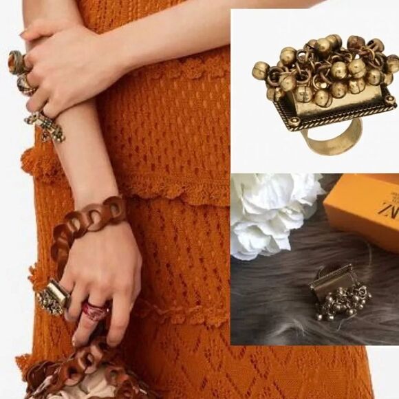 ZARA RECTANGULAR RING LIMITED EDITION - Picture 2 of 4